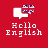 Hello English🇬🇧🇺🇸 Logo