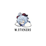 ᴡ. sᴛɪcᴋᴇʀs Logo