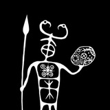ᚫᛁᚾᚫᚹᚢᚱᛞᛟ (Слово Эйнара) Logo