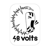 Творче об'єднання "48 Volts" Logo