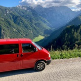 🚗🇺🇦 Wndrvan: vanlife, подорожі, Астурія Asturias Астурыя 🇪🇸 Logo