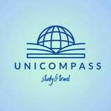 UniCompass 👩‍🎓✈️ Можливості, обміни, стипендії, стажування, гранти Logo