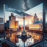 Дзеркальний Київ | Зеркальный Киев | Kiev Mirror Logo
