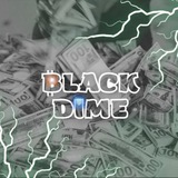 Black Dime Logo