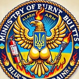МЗС | Міністерство Згорівшої Сраки Logo
