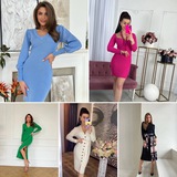 Зірочка сукні з довгим рукавом @bulgakovadarina Logo