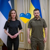🇫🇮❤️🇺🇦 Українці в Фінляндії / Украинцы в Финляндии Logo