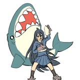 6⁹funny shark organization⁶9 Logo