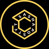 Саша постить Logo