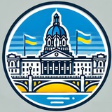 🇺🇦 Ukrainian Edmonton & Area News 🇨🇦 Logo