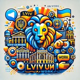 Львів Робота 🇺🇦 Work Lviv Ua Logo