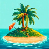 Lost Island 🌴 Logo
