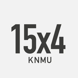 15×4 KNMU Logo