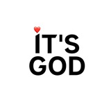 IT'S GOD 🫀 Logo