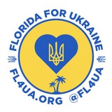 Florida For Ukraine - @FL4UA Logo
