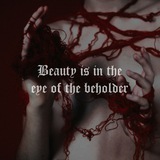 Beauty is in the eye of the beholder Logo