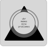 Ukrmemes mine problemes Logo