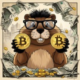 Crypto Beaver 🦫 Logo