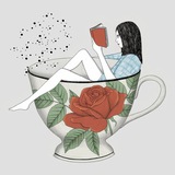 Чашка з блішками Logo