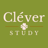 ☘️ Clever Study / Клевер Стаді Logo