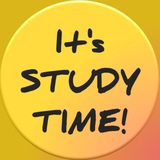It's STUDY TIME! Logo